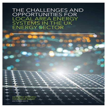 Local Energy and Flexibility Markets and Local Energy Communities | PPTX