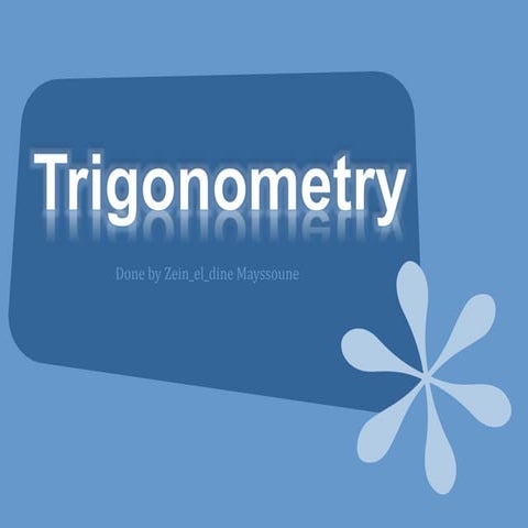 Trigonometrique