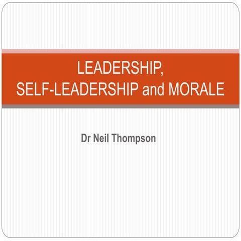 People Management Material by Dr Neil Thompson
