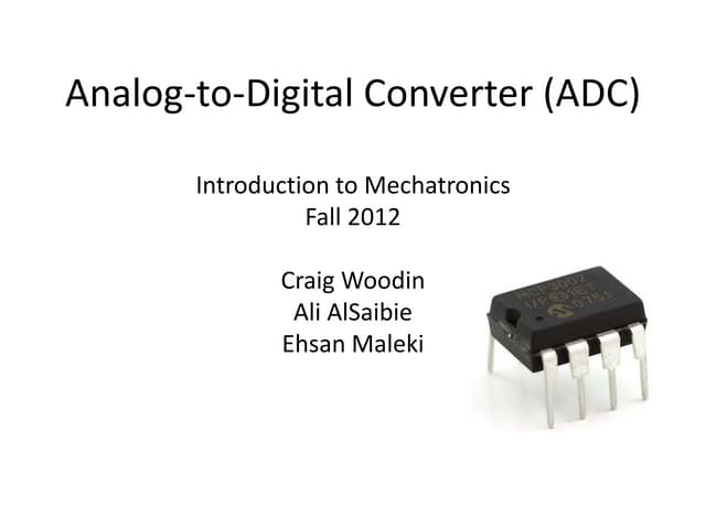 analog to digital converter.ppt Circuit Diagram