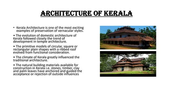 Vernacular architecture of karnataka | PPTX