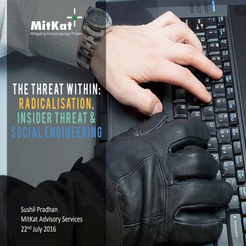 Radicalisation and Insider Threat