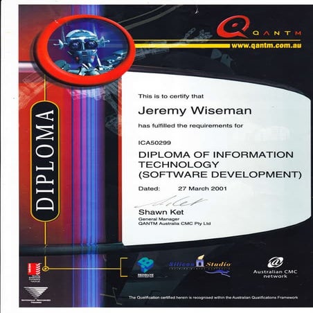 QantmDiplomaITSoftwareDevelopment