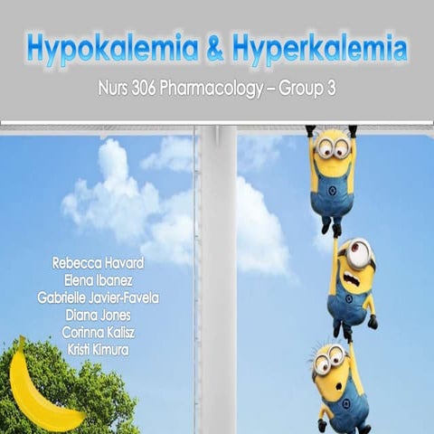 Hypokalemia & Hyperkalemia PPT (2)