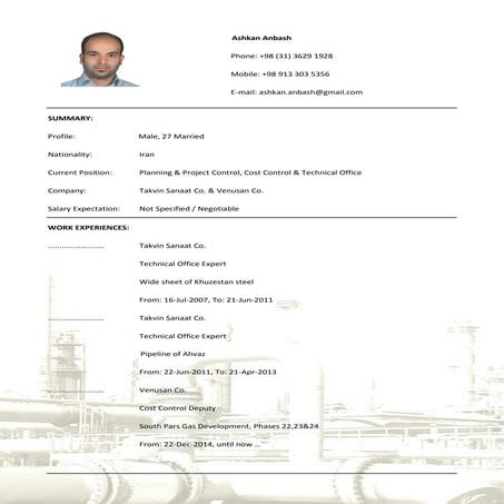 Emad Experiance Certificate NSCC | PDF