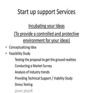Startup Service