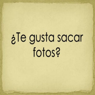 Clase de Conversación - Fotografías...