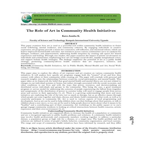 Community Resilience: The Role of Traditional Healers in Public Health ...