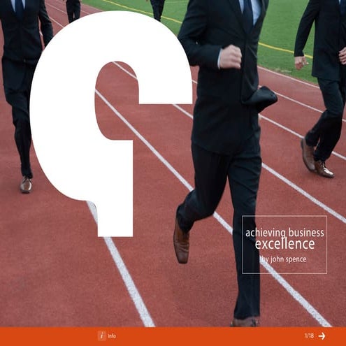 Achieving Business Excellence (a ChangeThis Manifesto by John Spence)