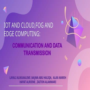 Iot and cloud fog edge computing.  .pptx