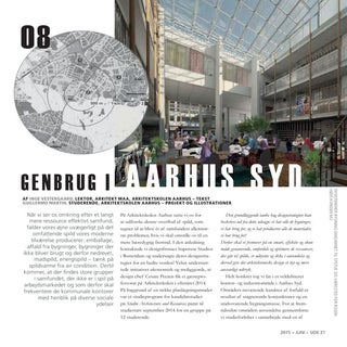Artikel om Projekt Genbrug i Aarhus...