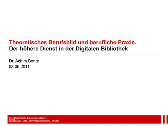 Theoretisches Berufsbild und berufliche Praxis. Der höhere Dienst in der Digi...