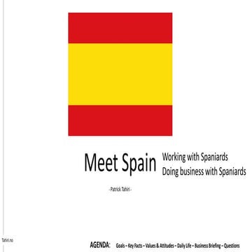 MEET SPAIN