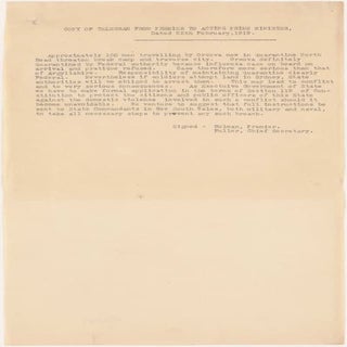 Influenza epidemic, 1918-19