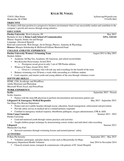 Resume Kylie Vogel Purdue Univ - 463828ac 893e 4ce9 B0be 7c8282de6ba4 151027132929 Lva1 App6892 Thumbnail 