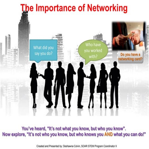 Networking Skills Workshop