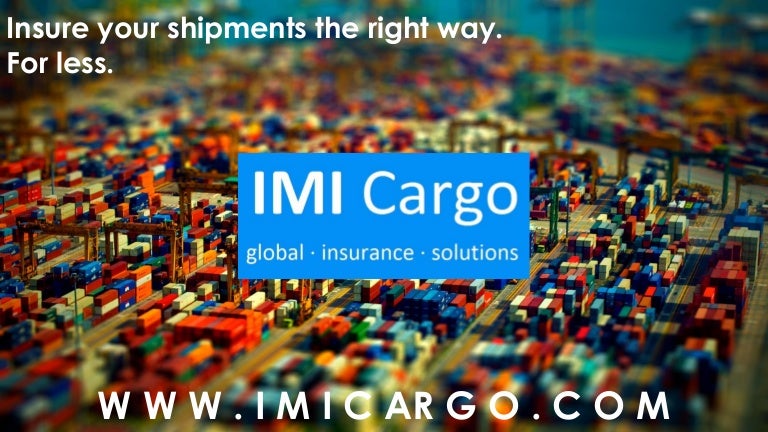 IMI Cargo Presentation