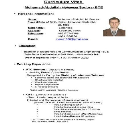 Mohammad Abdullah Soubra | DOC