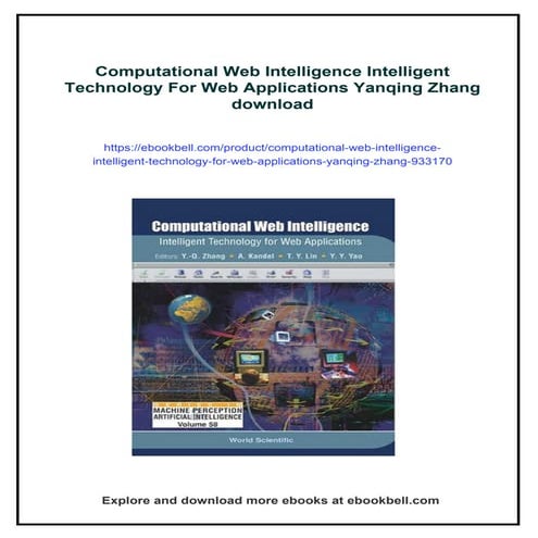 Computational Web Intelligence Intelligent Technology For Web Applications Ya...
