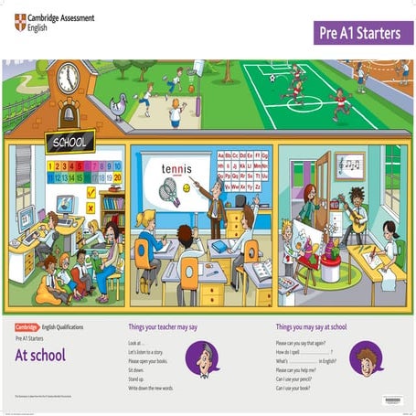 466811 cambridge-english-pre-a1-starters-yle-starters-poster-pack | PDF