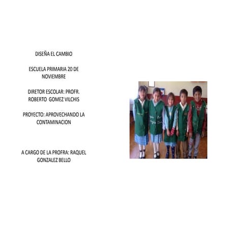 467. aprovechando la contaminación