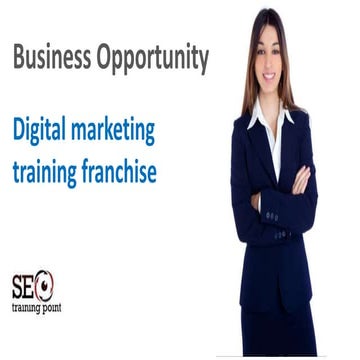 SEO Training Point-Franchise presentation 