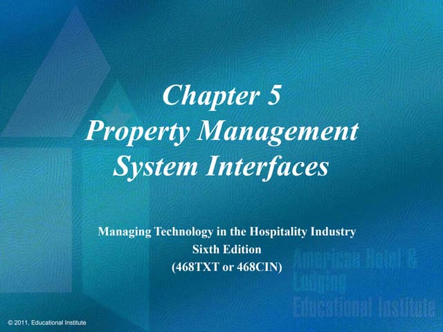 Chapter 5 | PPT