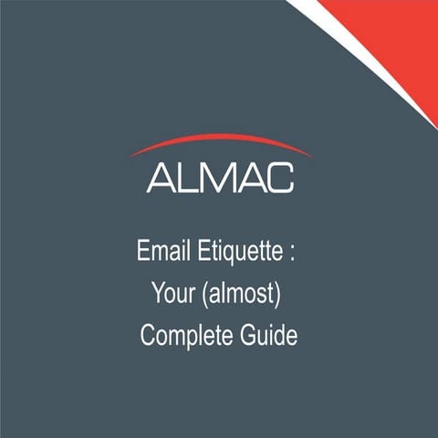 Email Etiquette