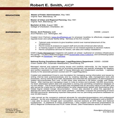 older resume | PDF