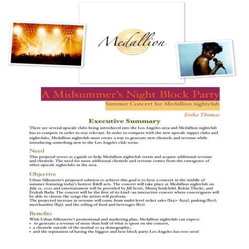 A Midsummer's Night Block Party