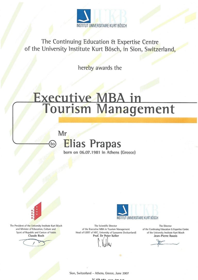 Executive MBA Diploma