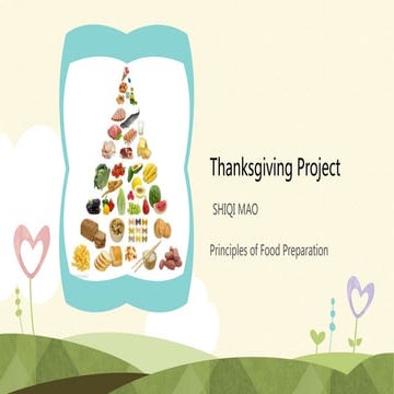 Thanksgiving Projects