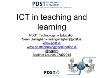 ICT in teaching and learning 27052014