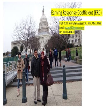 47.1 menghitung erc earning response coefficient (erc) | PPTX