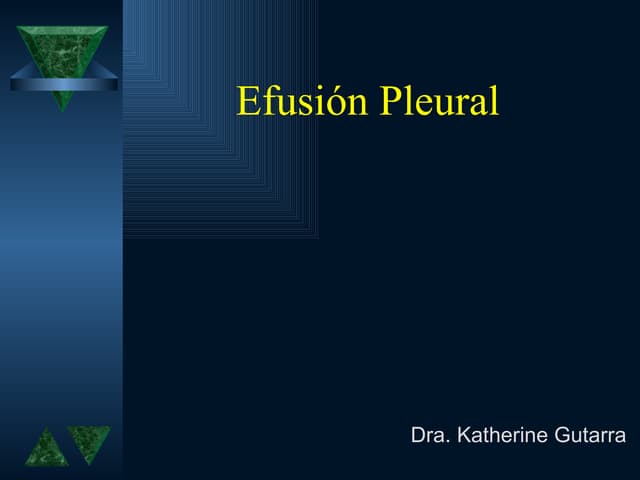 47. derrame pleural