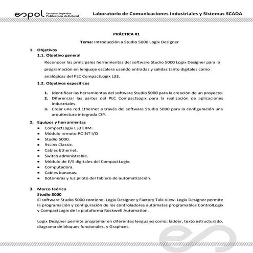 Prática de Studio 5000, inserir novos drives e instruções.