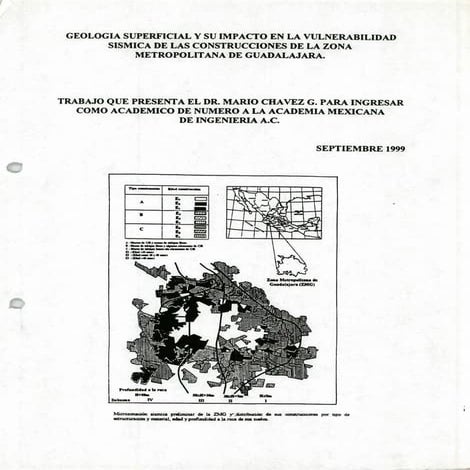 Geología superficial y su impacto en la vulnerabilidad sísmica de las constru...