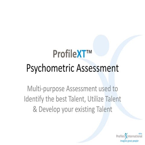 Model Profilext assessment 40pdf 24 paga