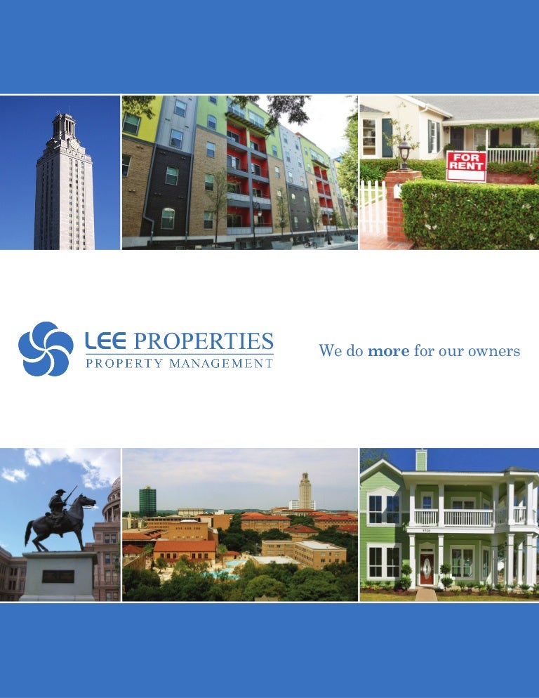 Lee Properties Management Packet