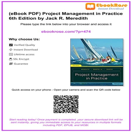 Project Management in Practice [P.D.F] | PDF