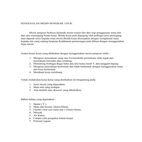 47448502 report-mesin-pengisar