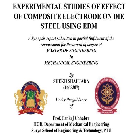 Sheikh Thesis synopsis