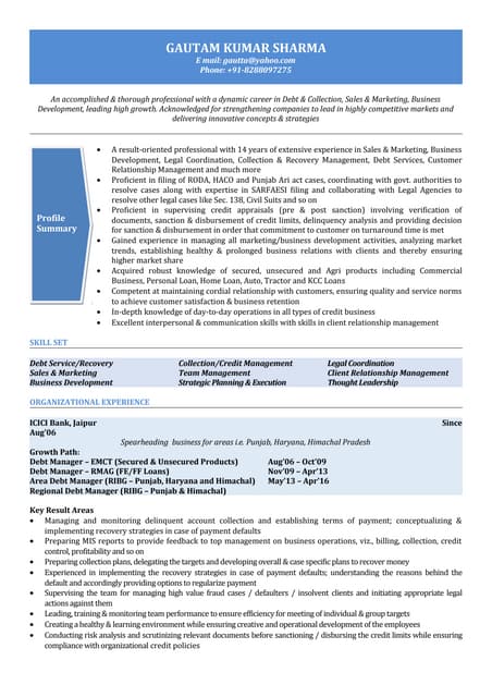 Resume final
