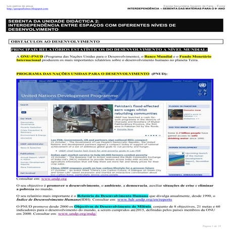 9º-ano Interdependencias