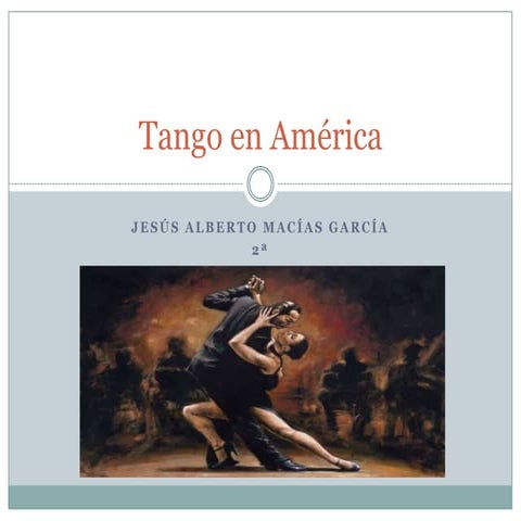 Tango en America