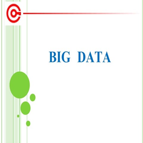 WHAT IS BIG DATA,THREE CHARACTERISTICS OF BIG DATA