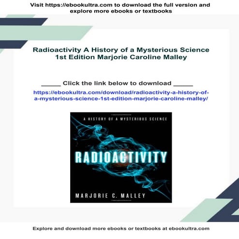 TOPIC 1: HISTORY OF RADIATION | PPTX