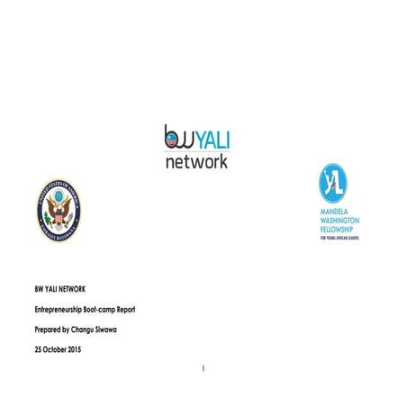 YALI Network Leadership Course | PDF
