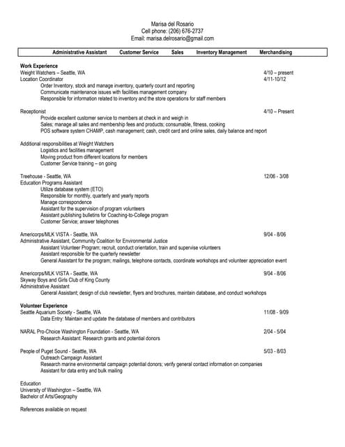 Resume SLS | DOCX