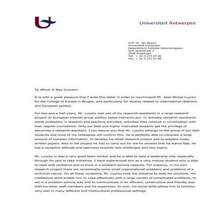 recommendation JML (1)